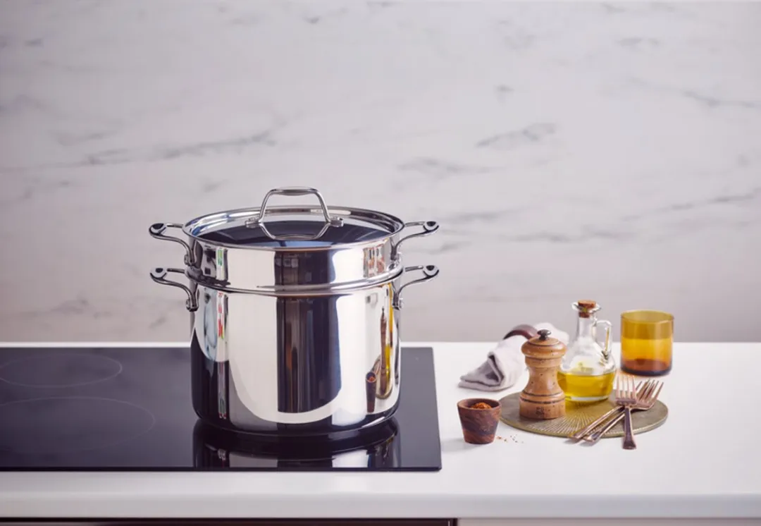 Beka Chef Pasta Fun Set - Kookpot 7.6L Ø24cm - RVS - Chroom