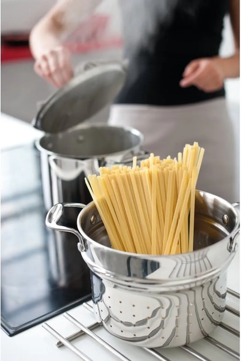 Beka Chef Pasta Fun Set - Kookpot 7.6L Ø24cm - RVS - Chroom