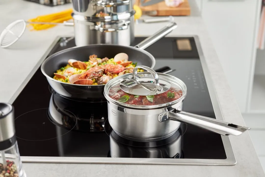 Rösle Elegance Koekenpan 24cm - Keramische anti-aanbaklaag - Zilver