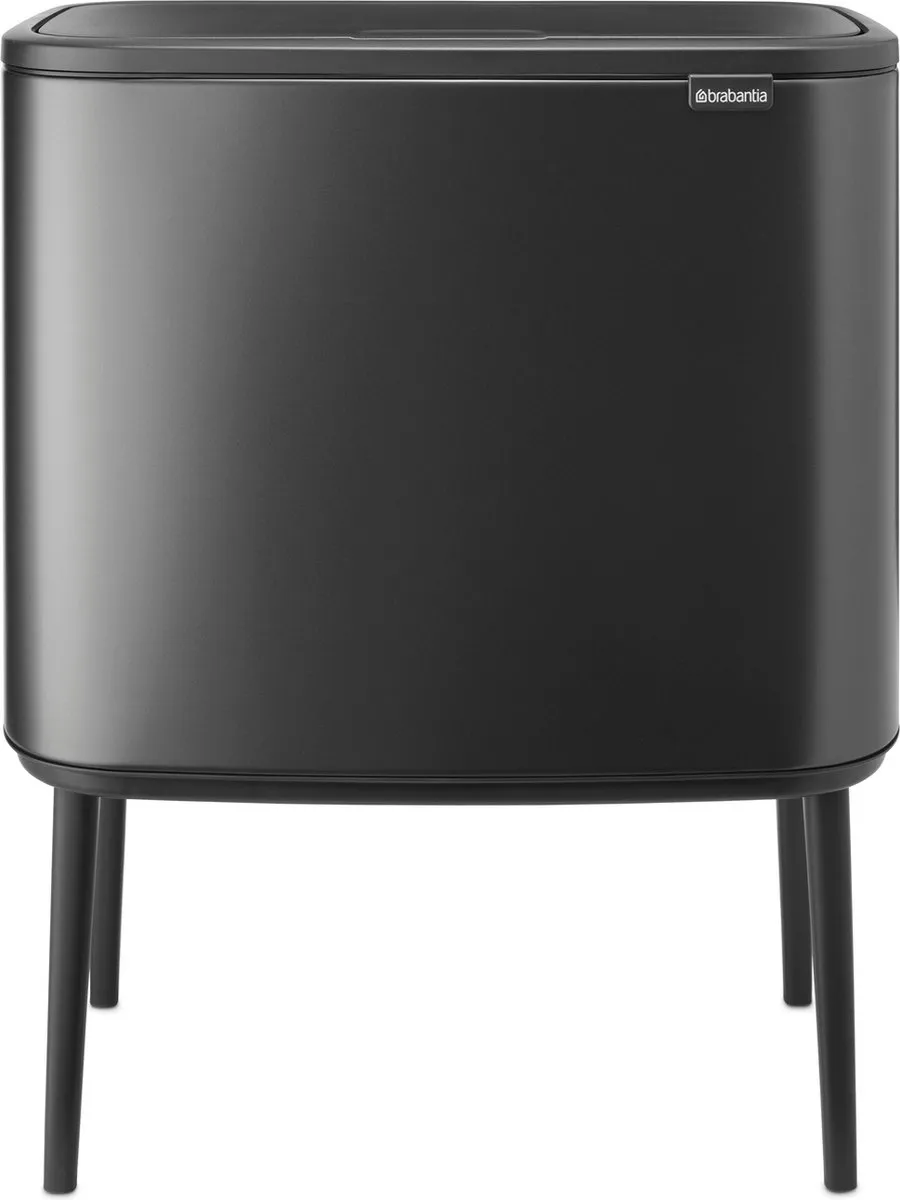 Brabantia Bo Touch Bin Prullenbak 3x11L - Confident Grey