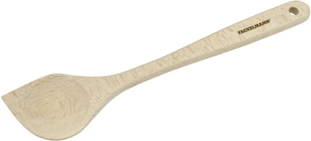 Fackelmann Houten Lepels Set - Stooflepel & Keukenspaan 30cm - FSC Hout - afbeelding 6 van 6