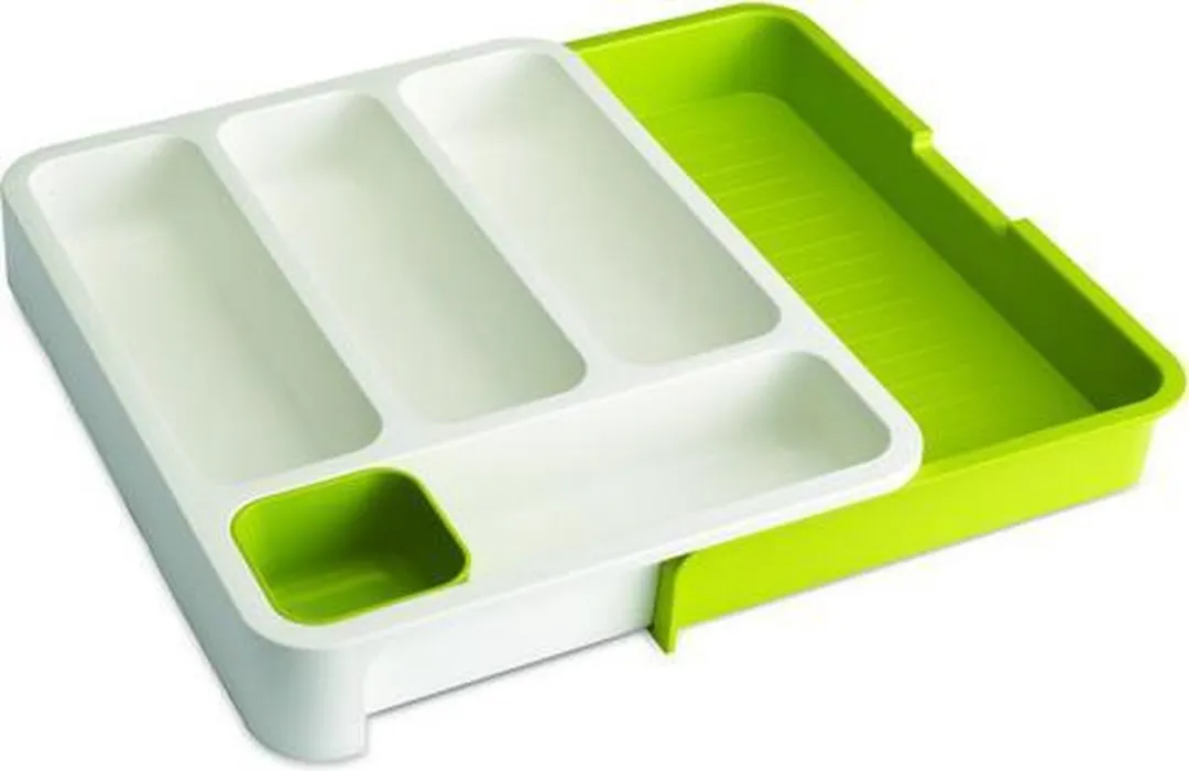 Joseph Joseph 85041 Besteklade Organizer - 6 Vakken - Wit-Groen