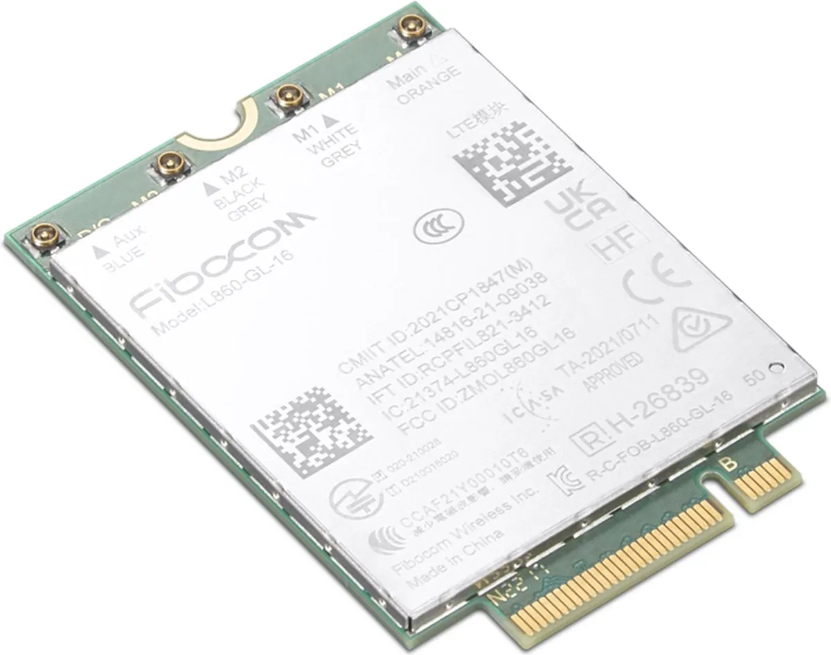 Lenovo Fibocom L860-GL-16 M.2 4G LTE Modem