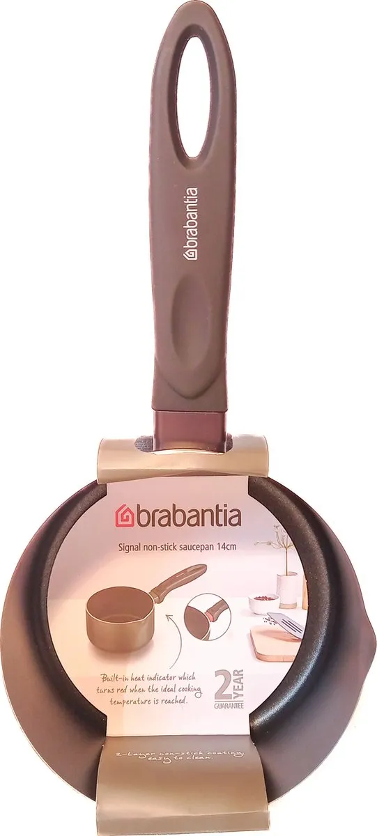 Brabantia Signal Steelpan 14cm - Zwart