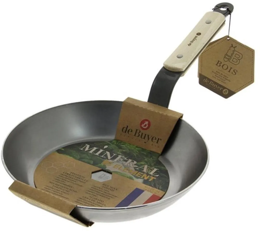 DeBuyer Mineral B Koekenpan 26cm - Zilver