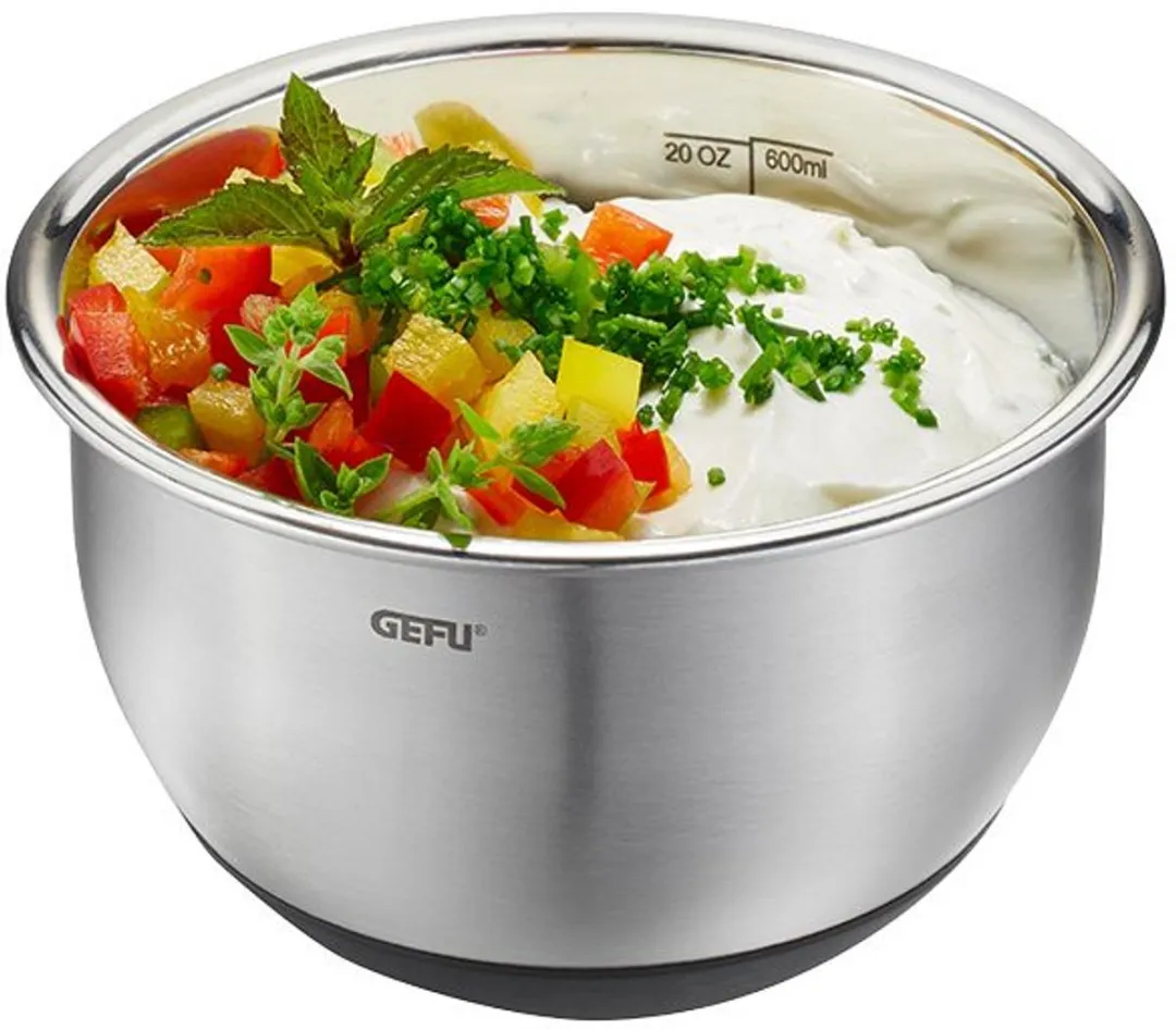 GEFU MUOVO RVS Kom - Ø12cm - Zilver