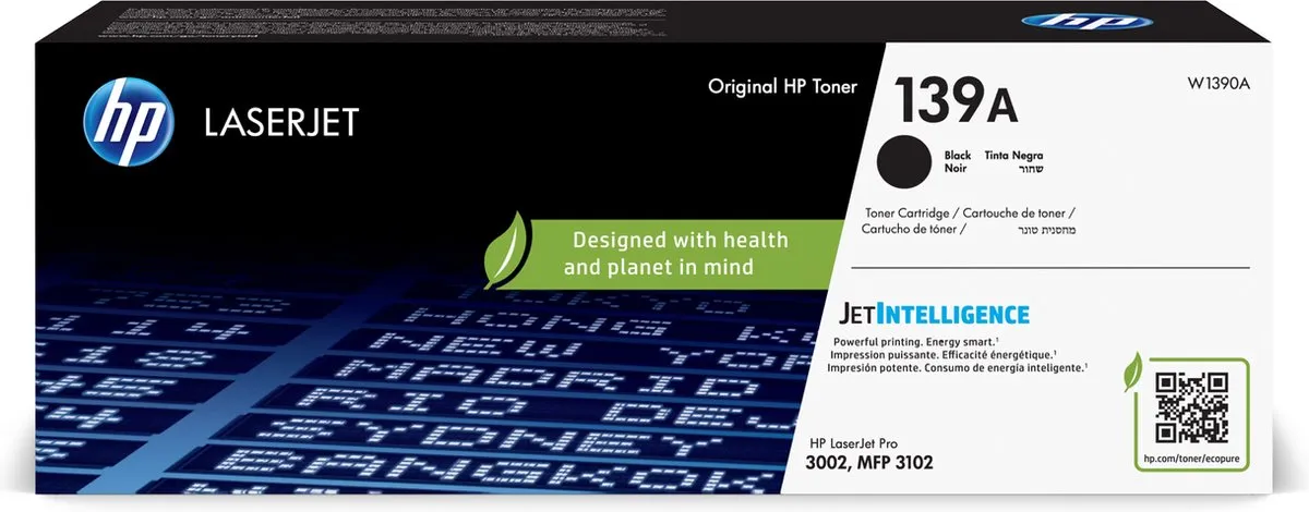 HP 139A Tonercartridge Zwart