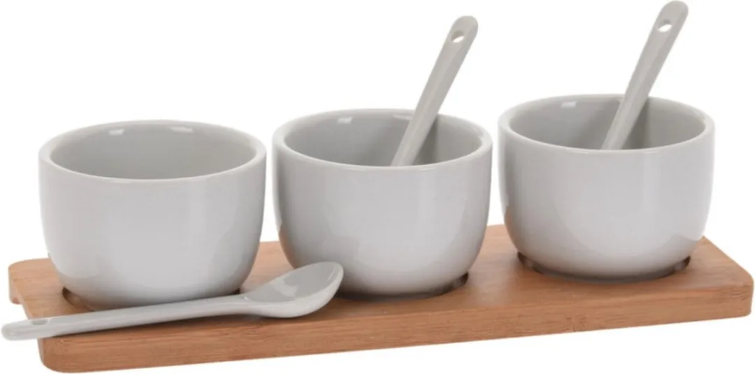 Excellent Houseware Amuse/Tapas Schaaltjes 21 Stuks - Porselein Wit