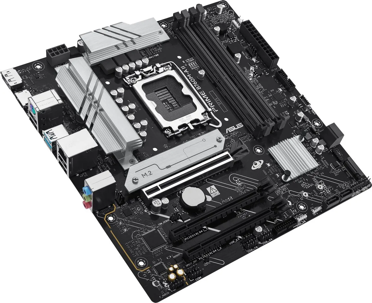 ASUS PRIME B760M-A II-CSM B760 Micro-ATX Moederbord