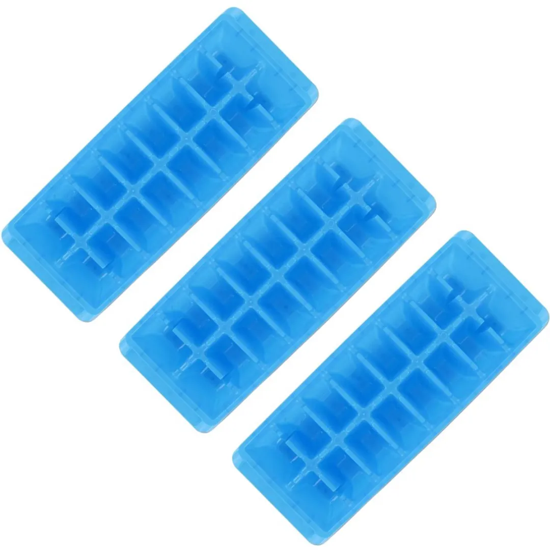 Fackelmann IJsblokjesbakjes 3x16 Stuks