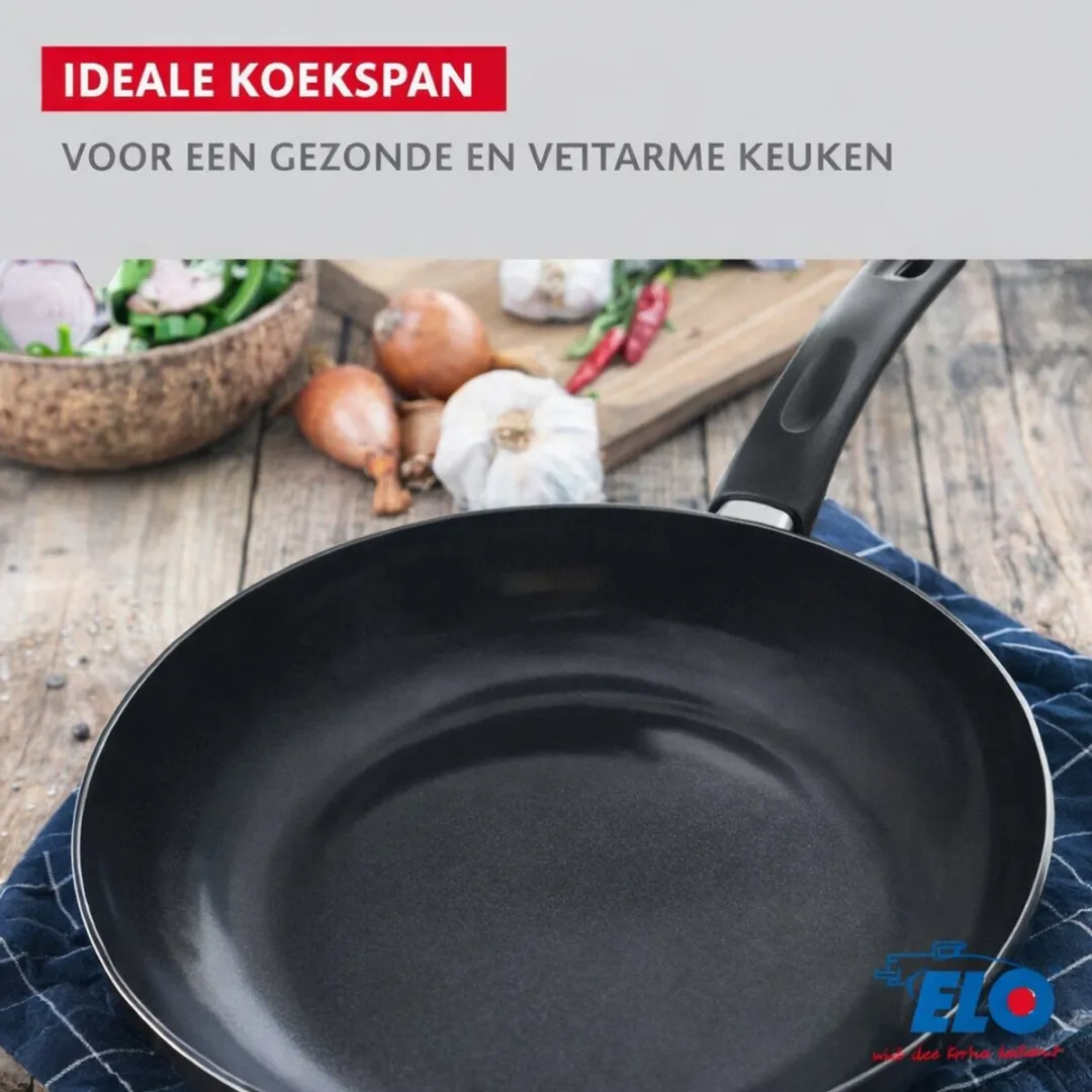 Fackelmann Elo 9746150 Keukengerei Set - 7-delig Inductie - Zwart