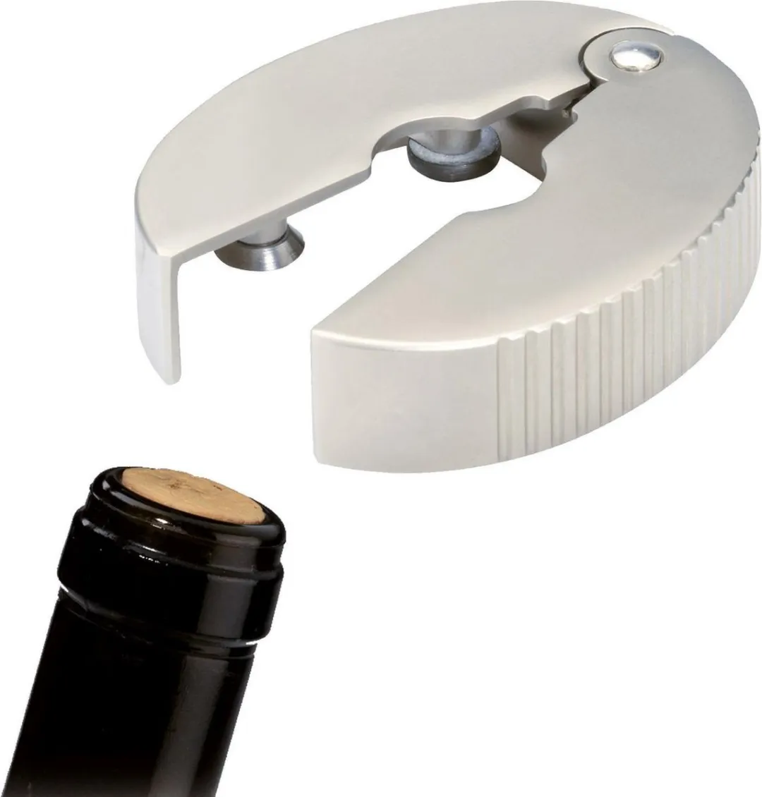 Westmark Folieopener voor Fles - Zilver