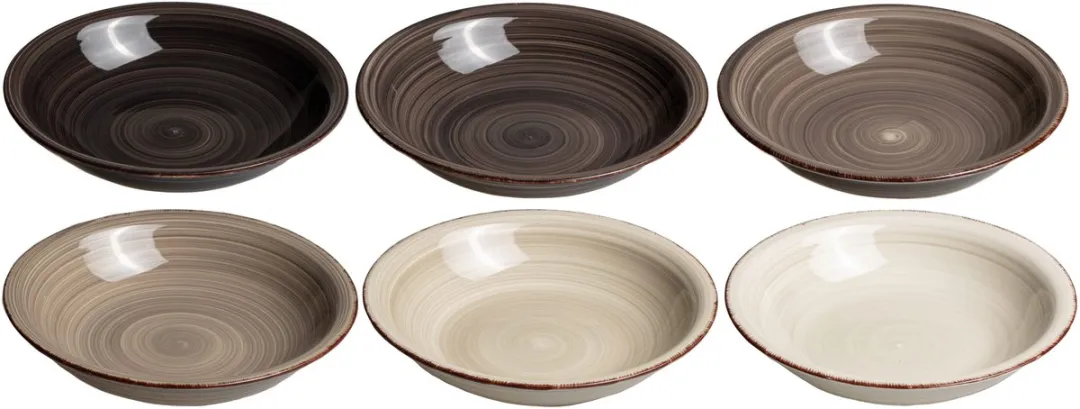 Cookinglife Diepe Bord Delice Grijs