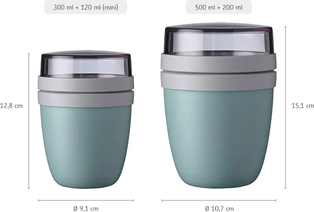 Mepal Ellipse Lunchpot 1120ml - Groen