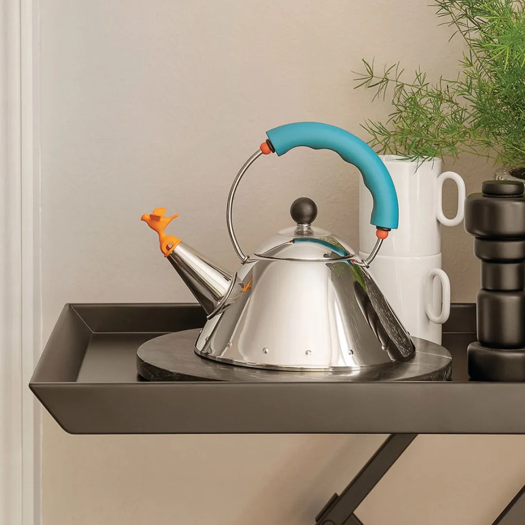 Alessi Fluitketel 9093/1 LAZ - Licht Blauw - 1L - afbeelding 2 van 6