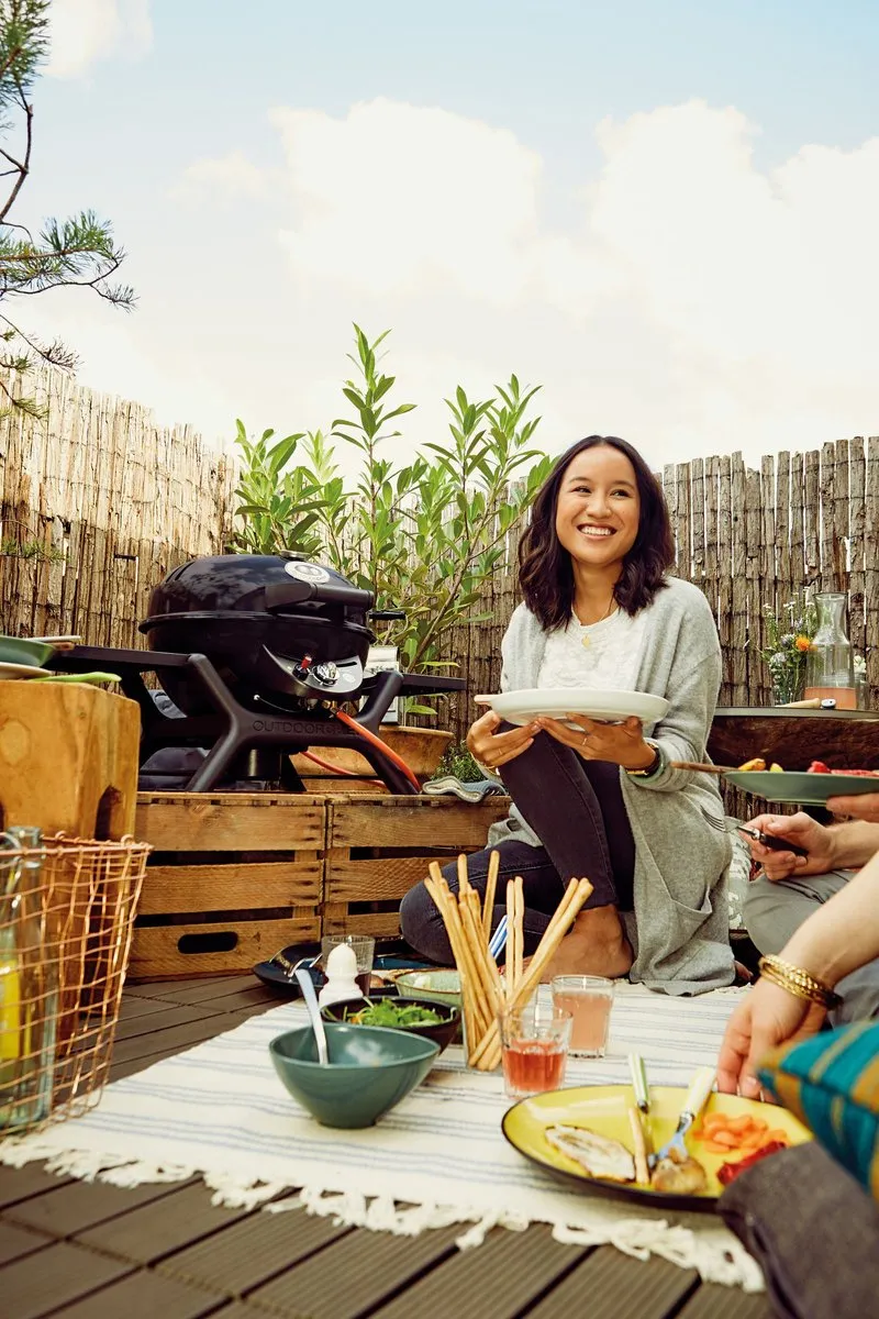 Outdoorchef P-420 E Minichef Elektrische Barbecue - Compact - Zwart