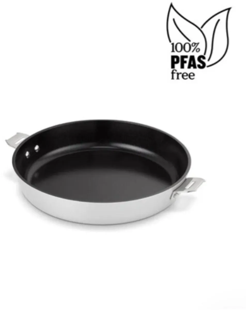 Beka Evolution Braadpan 28cm - Chroom - Antikleef & PFAS-vrij