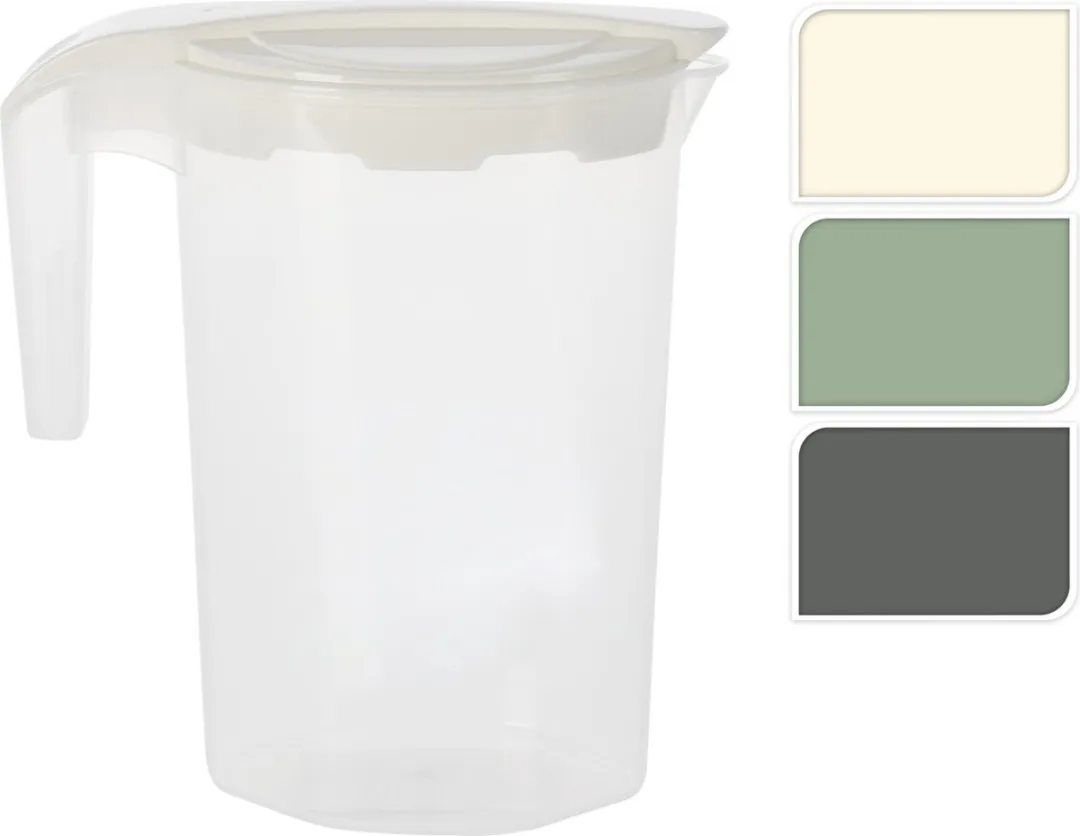 Excellent Houseware Schenkkan 1750ml - 2 Stuks Wit