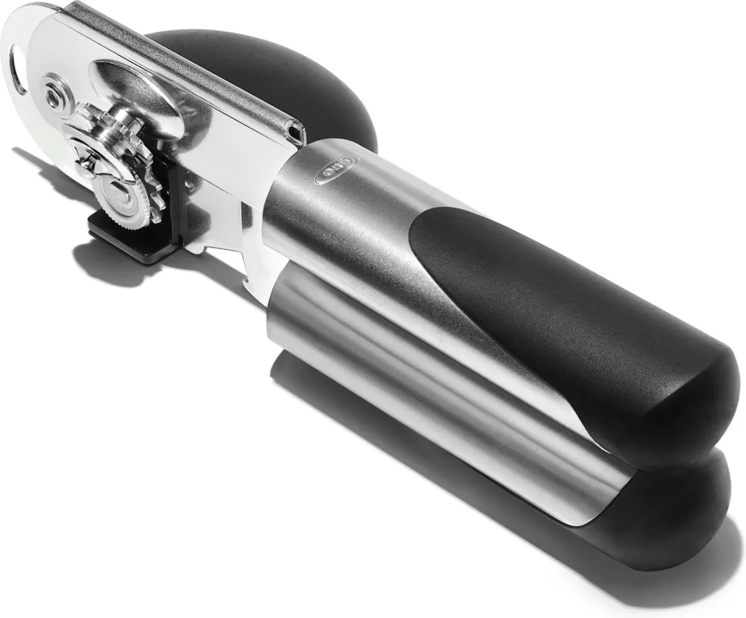 OXO SteeL Blikopener - Grijs/Zwart