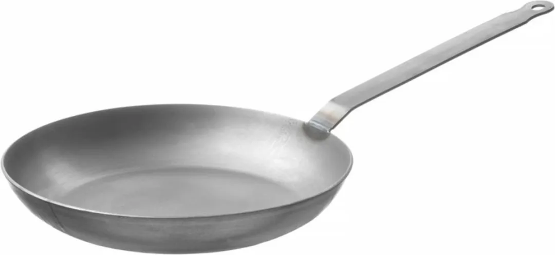 HENDI Traditionele Koekenpan 28cm - Staal - Grijs