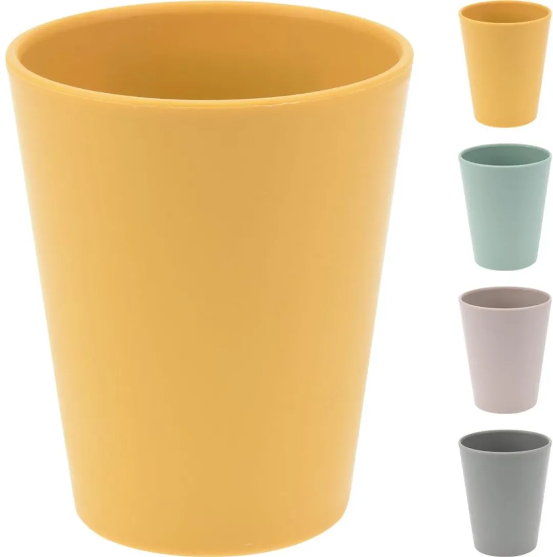Excellent Houseware Beker 300ml - Gerecycled Kunststof - afbeelding 2 van 3