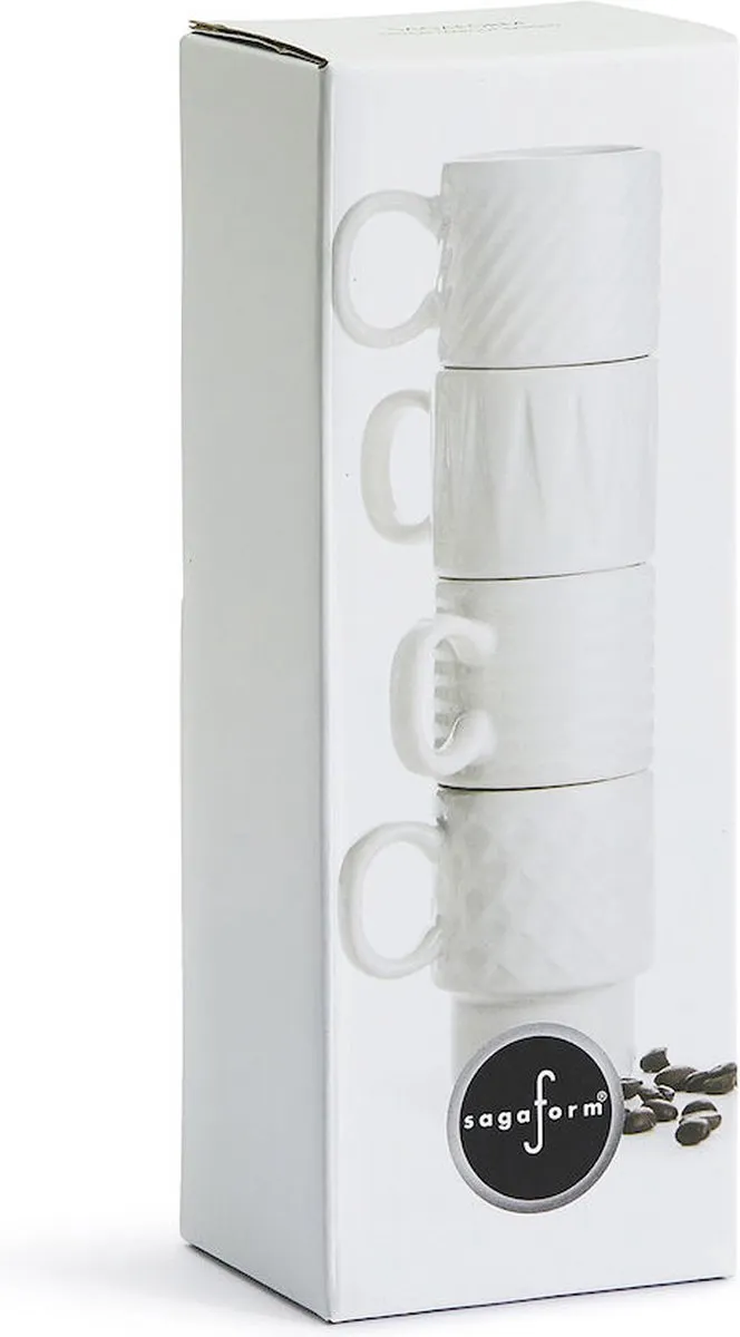 Sagaform Coffee & More Espresso Mokjes 100ml - 4 Stuks - afbeelding 6 van 6