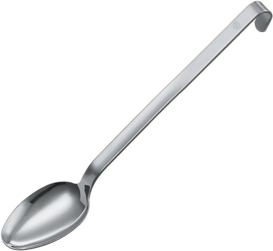 Rösle Opscheplepel met haak RVS 6cm