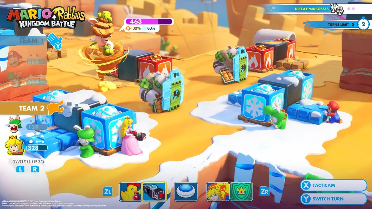 Ubisoft Mario + Rabbids Kingdom Battle / Sparks of Hope Nintendo Switch - afbeelding 6 van 6