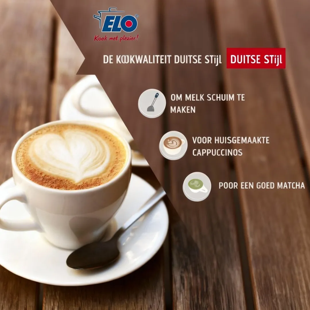 Fackelmann Elo 7241526 Melkkan - 1,6L - Roestvrij staal