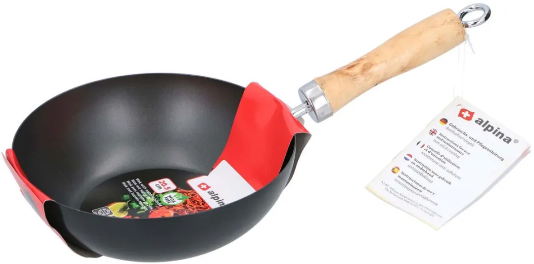 Alpina Wokpan 20cm - Zwart