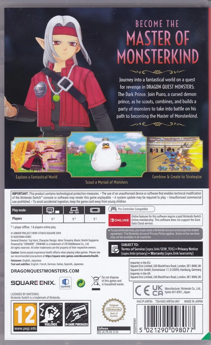 Square Enix Dragon Quest Monsters