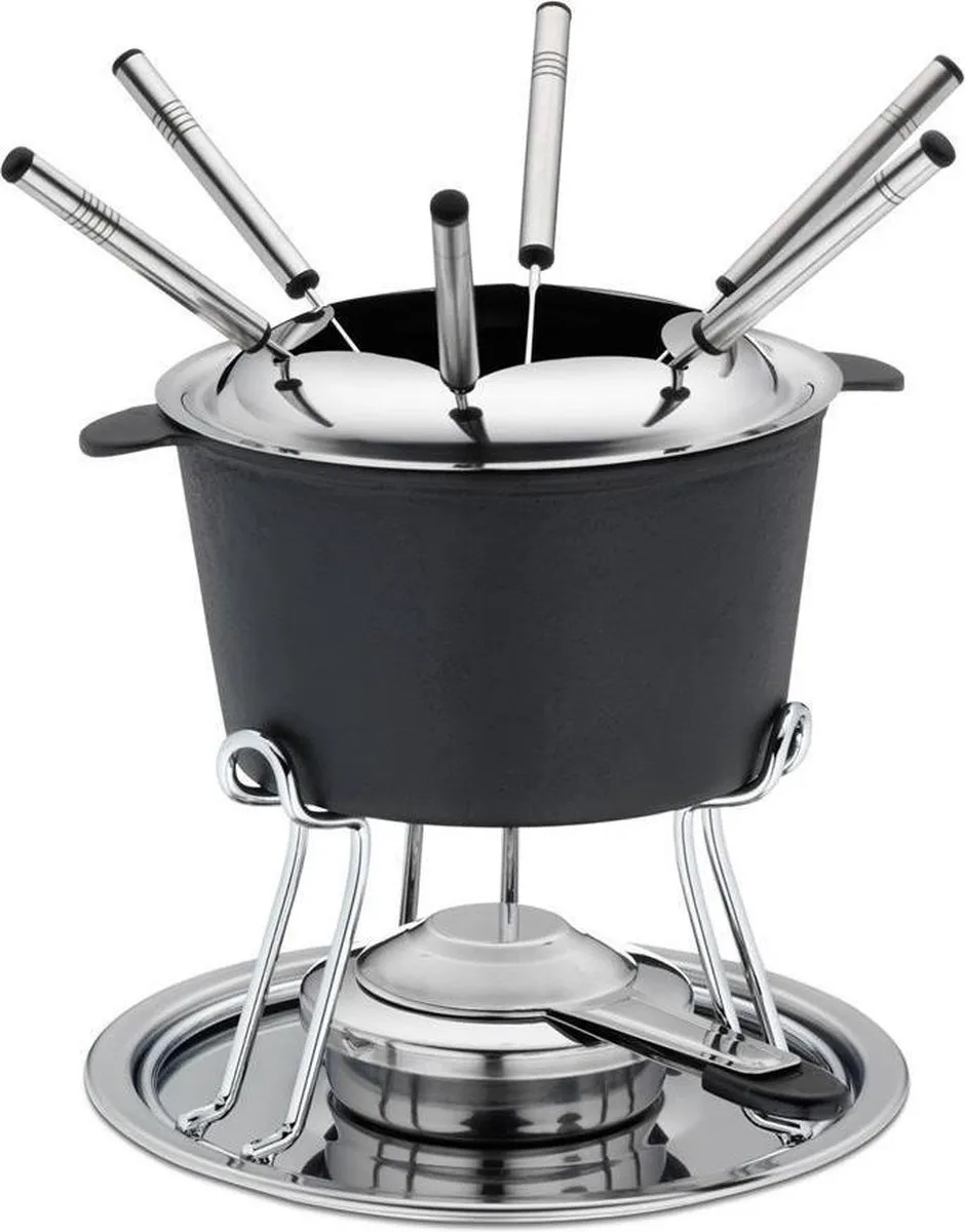 Kela Fondueset Comore Gietijzer 20cm