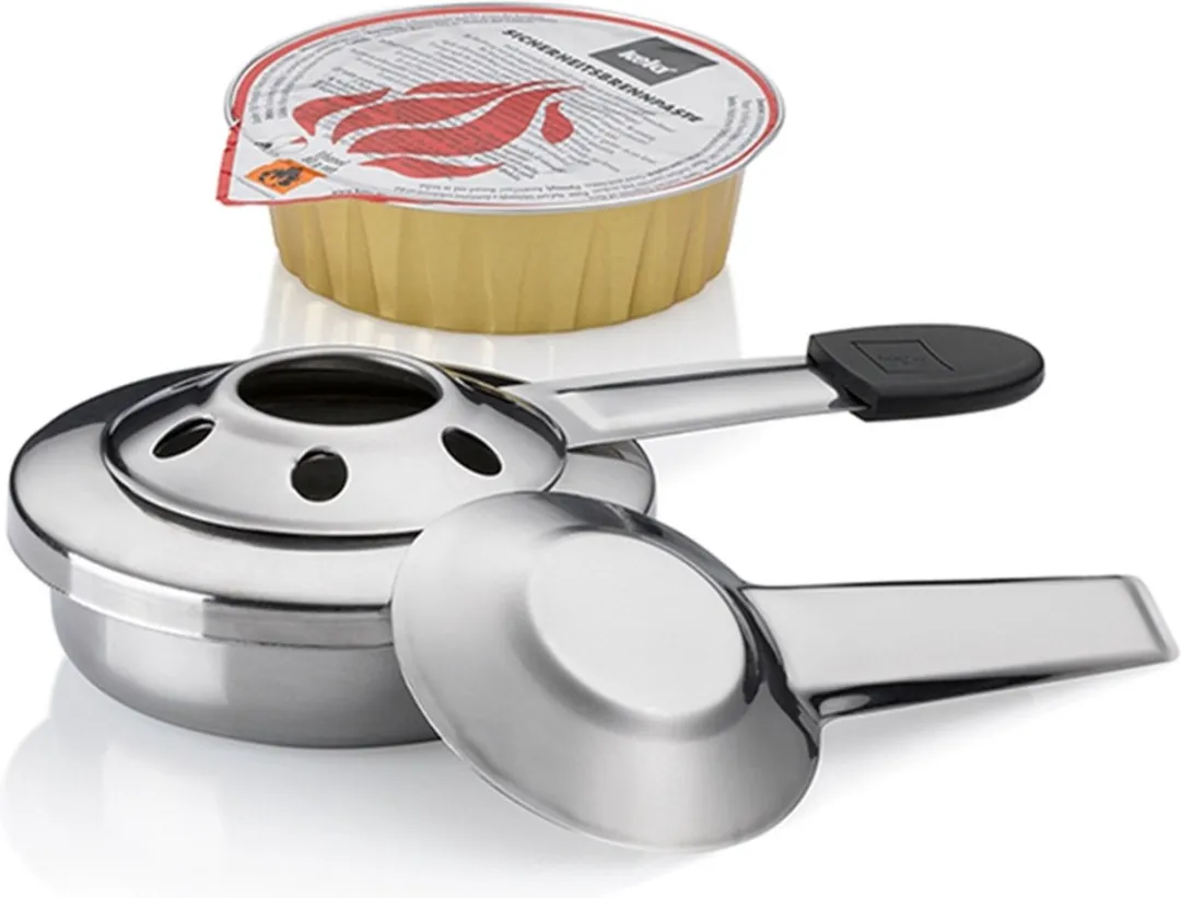 Kela Fondueset Comore Gietijzer 20cm - Zwart