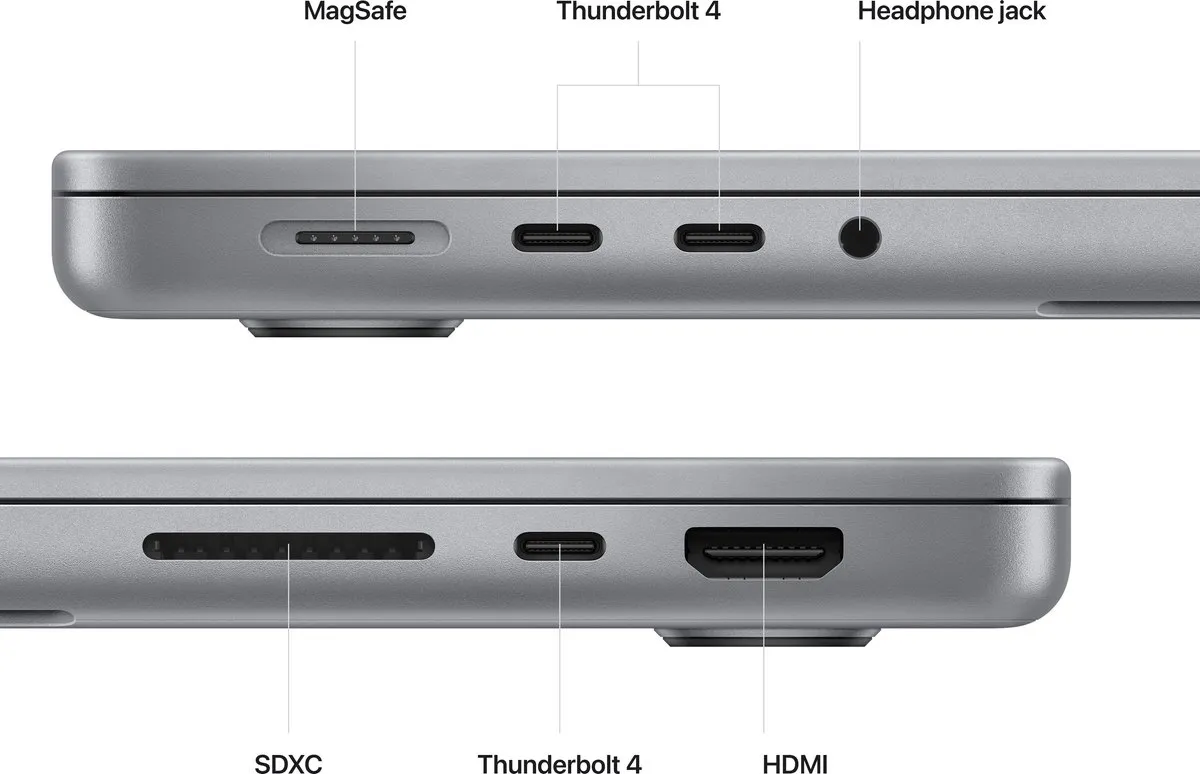 Apple MacBook Pro 14 MPHE3N/A - M2 Pro 512GB Spacegrijs