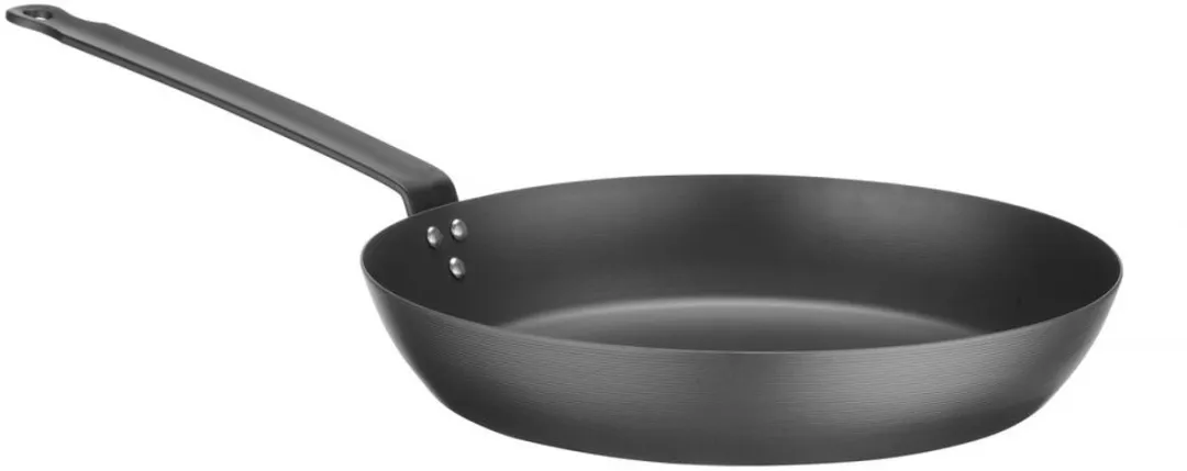 HENDI Koekenpan Carbon Staal 28cm - Zwart