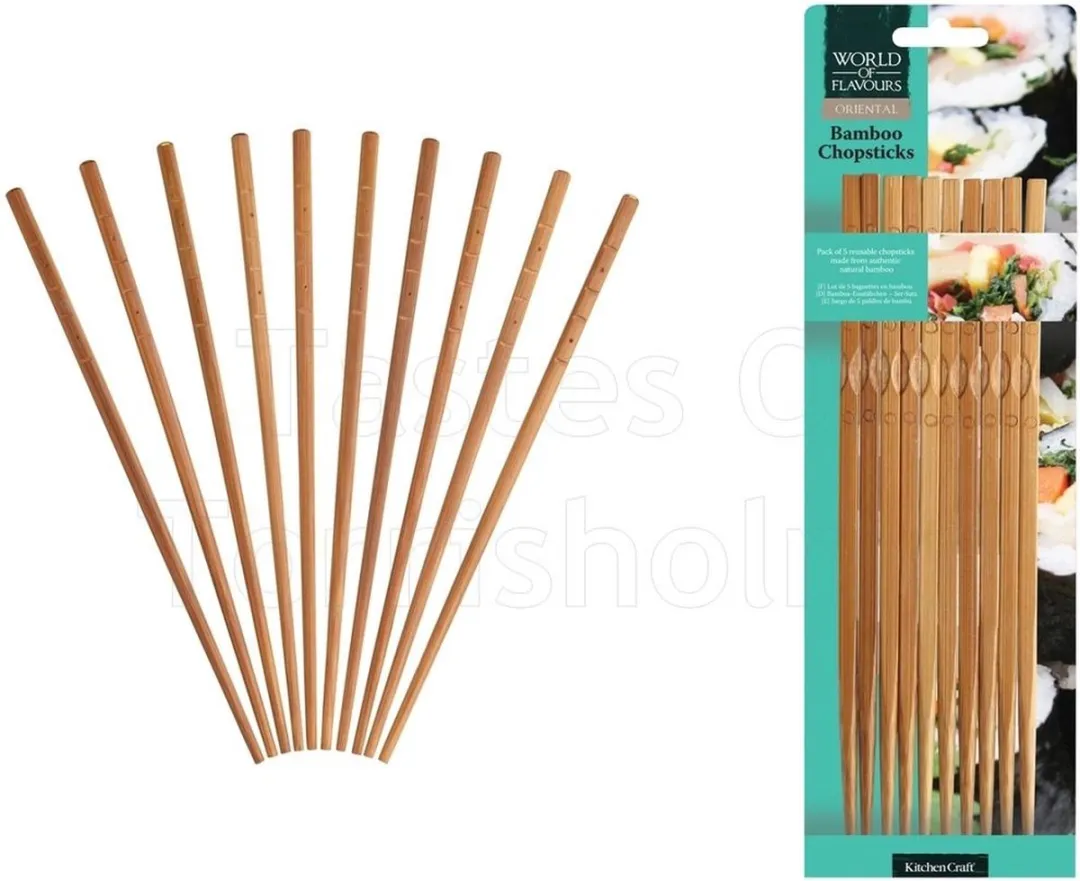 KitchenCraft Bamboe Eetstokjes