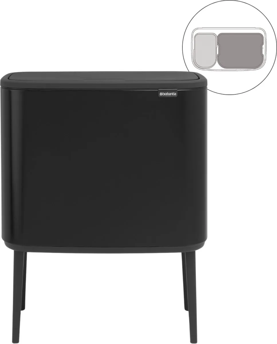 Brabantia Bo Touch Bin Prullenbak 34L