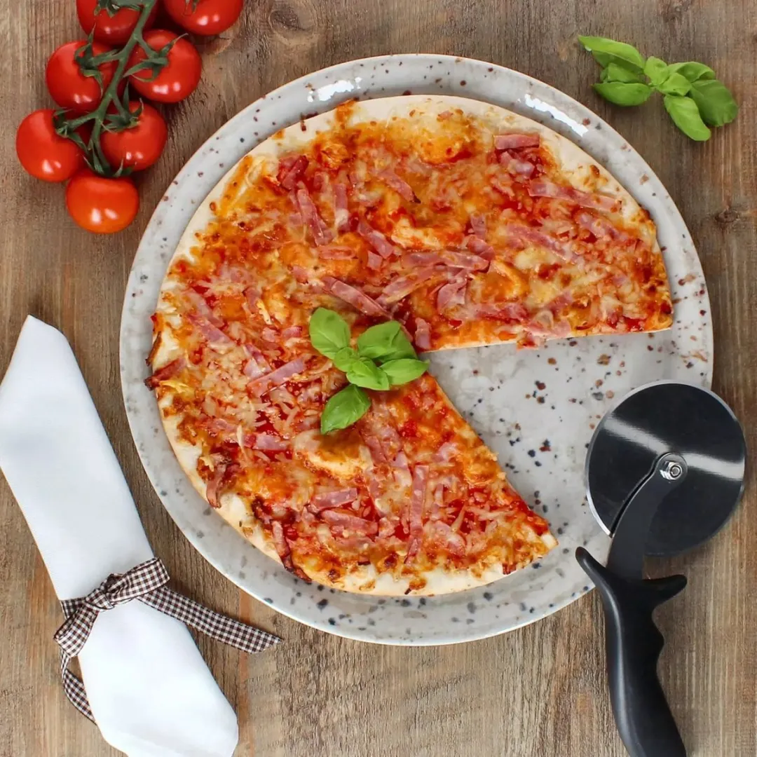 HENDI Pizzabord Drop Collection Lichtgrijs - Ø33cm