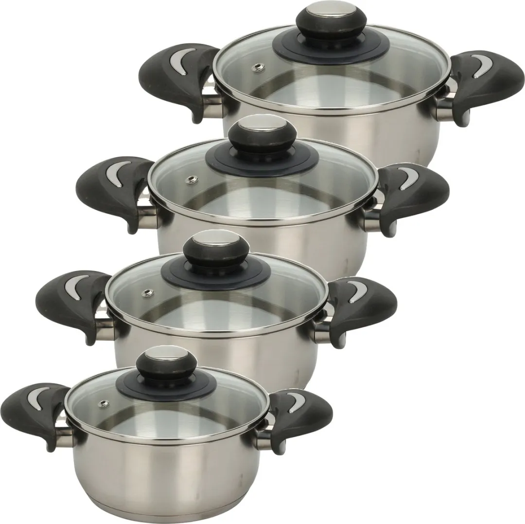 Excellent Houseware Kookpannen Set 4-delig