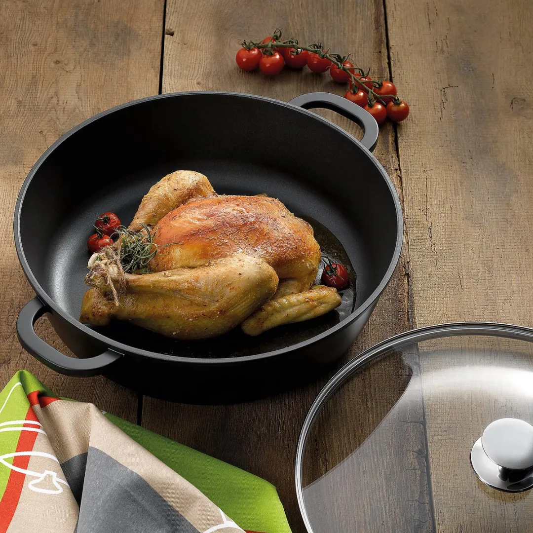 Kela Kerros Braadpan 36cm - 7L - Zwart