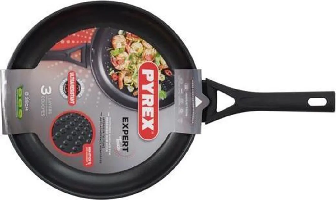 Pyrex Expert Touch Wokpan 28cm - Zilver