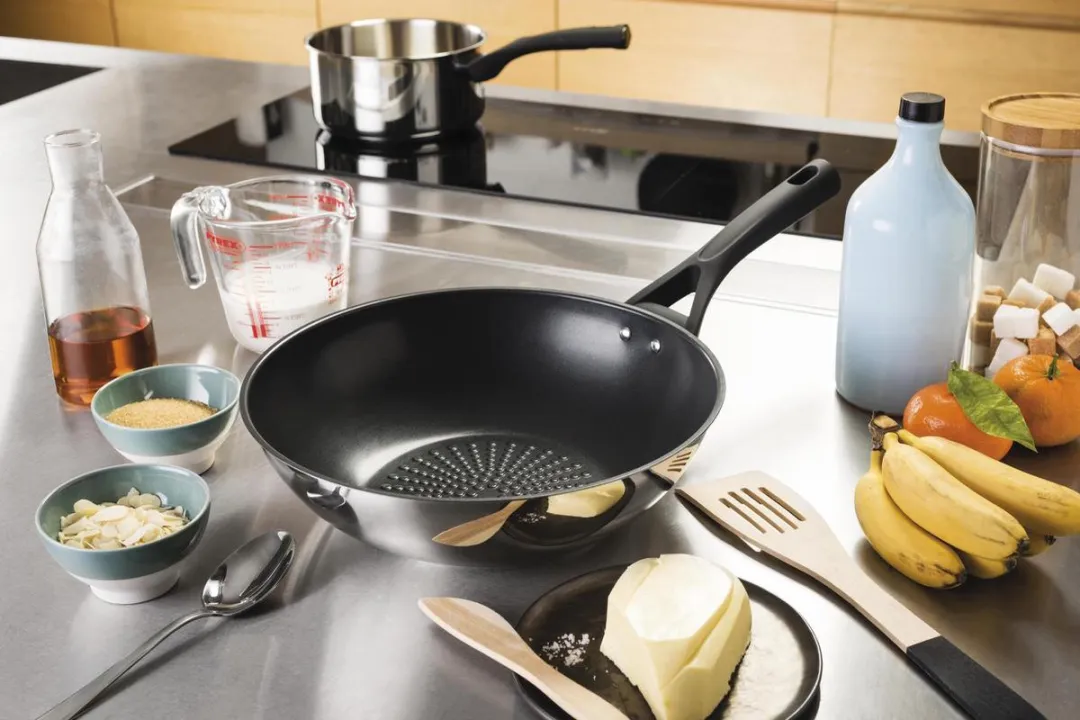 Pyrex Expert Touch Wokpan 28cm - Zilver