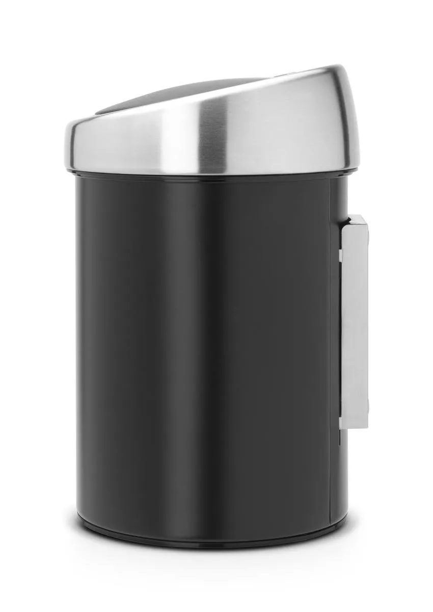 Brabantia Touch Bin Prullenbak 3L - Matt Black