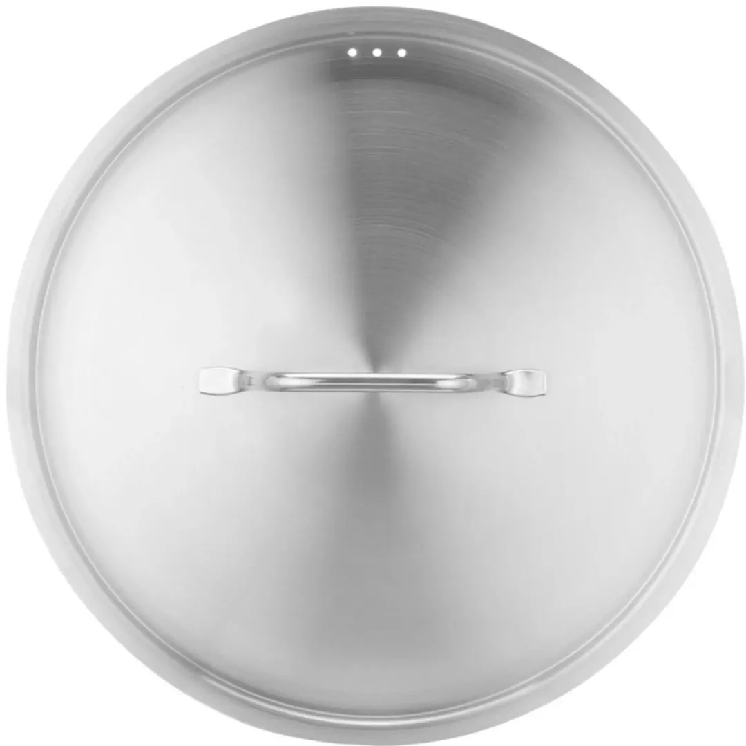 HENDI Pannendeksel 28cm - Roestvrij Staal - Zilver