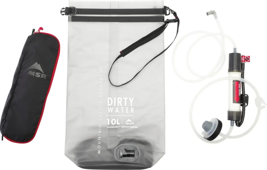MSR - Guardian Gravity Purifier - waterfilter - 10liter - noodpakket