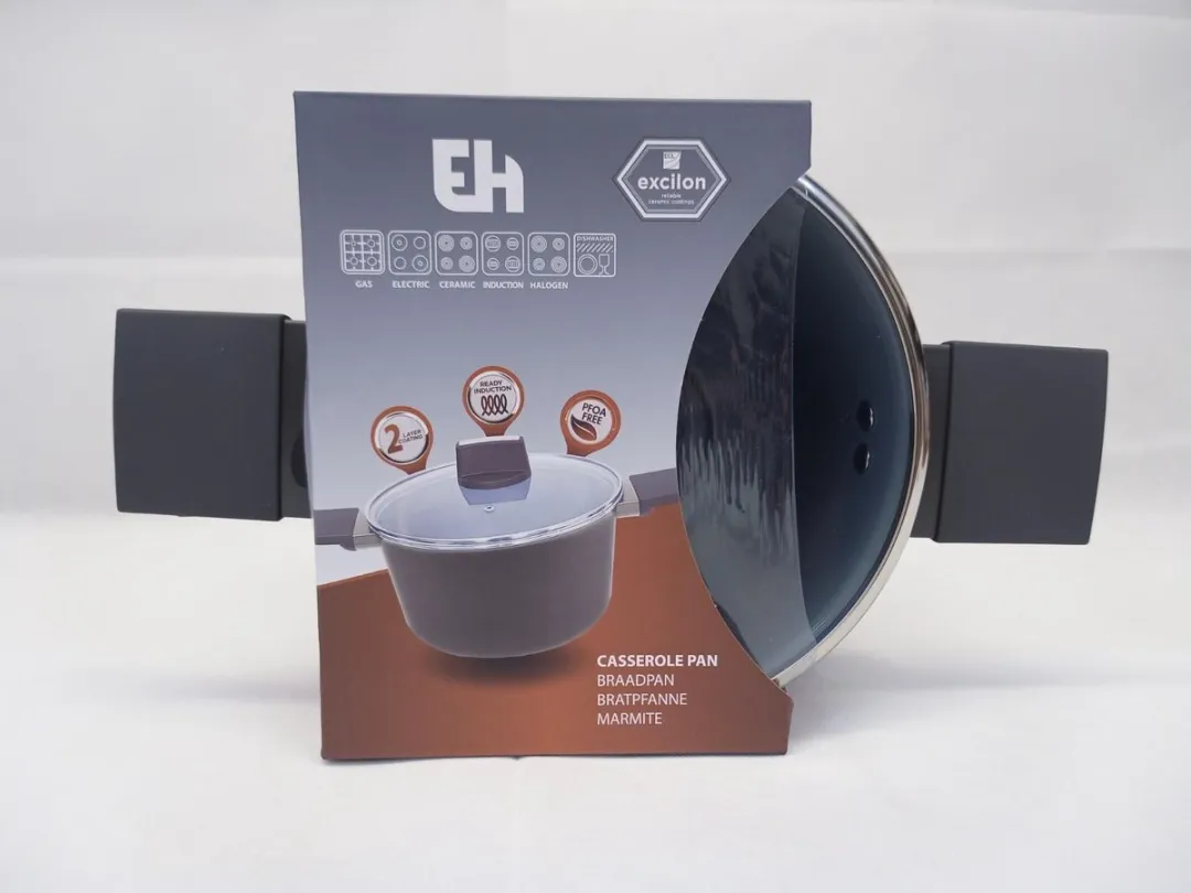 Excellent Houseware Braadpan 20cm - Zwart