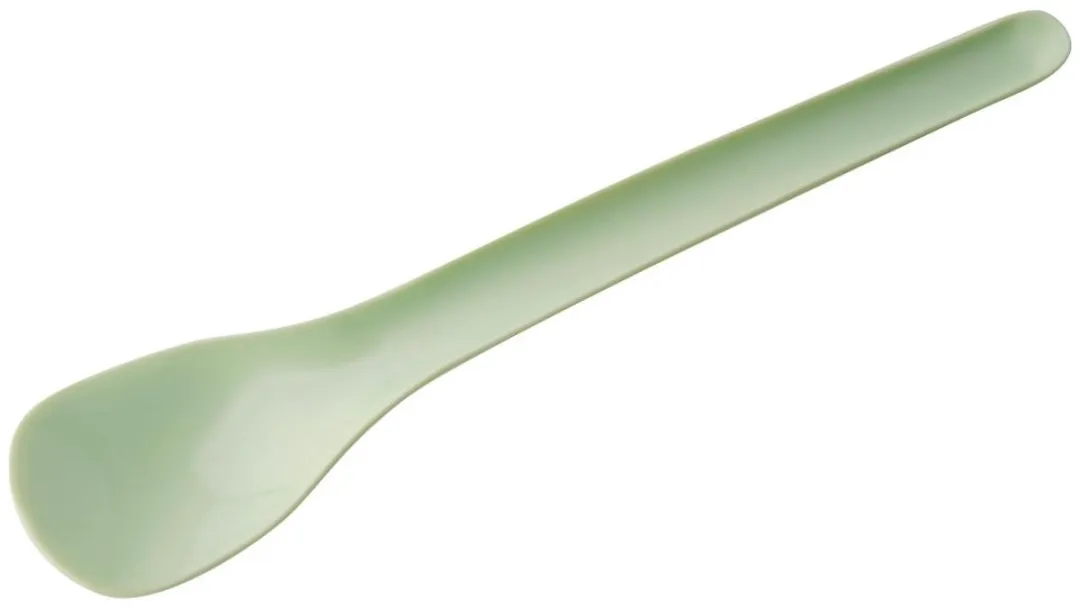 Fackelmann 9316150 Eierlepels Set - 8 Stuks - Kunststof - Lichtgroen