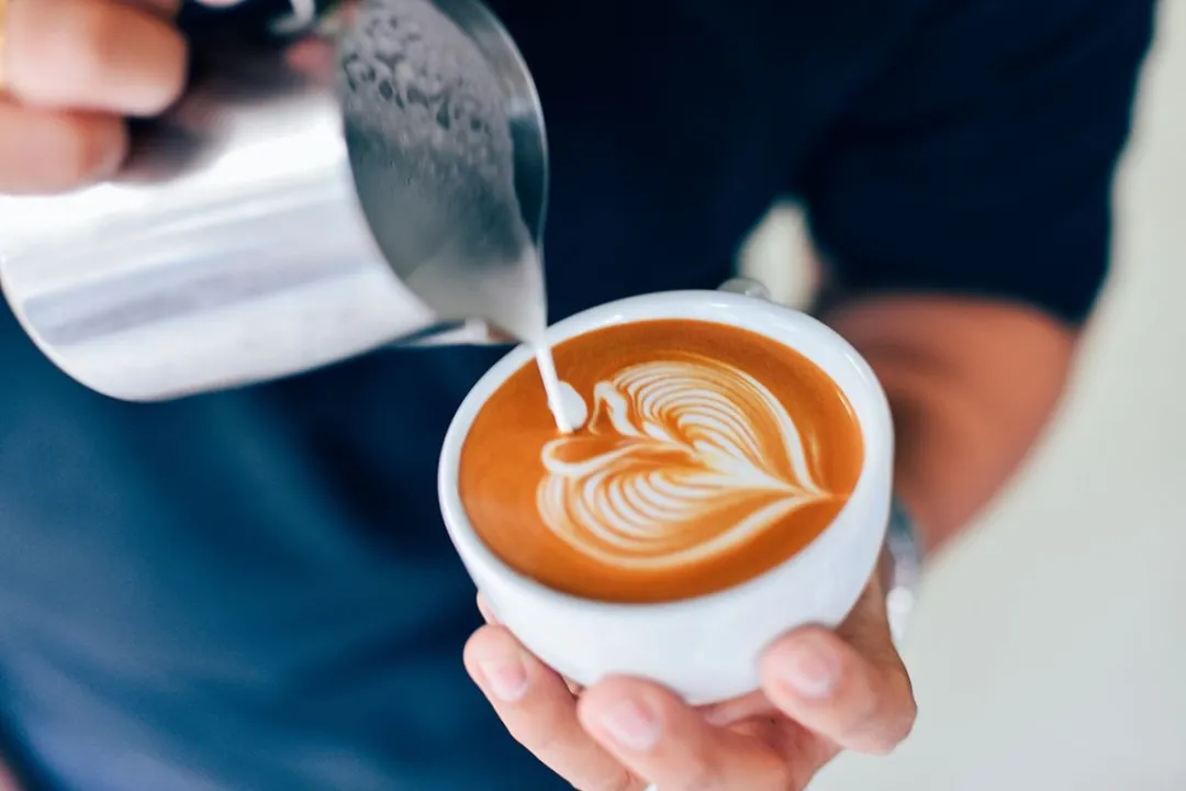GEFU Barista Melkopschuimbeker 350ml - Roestvrijstaal