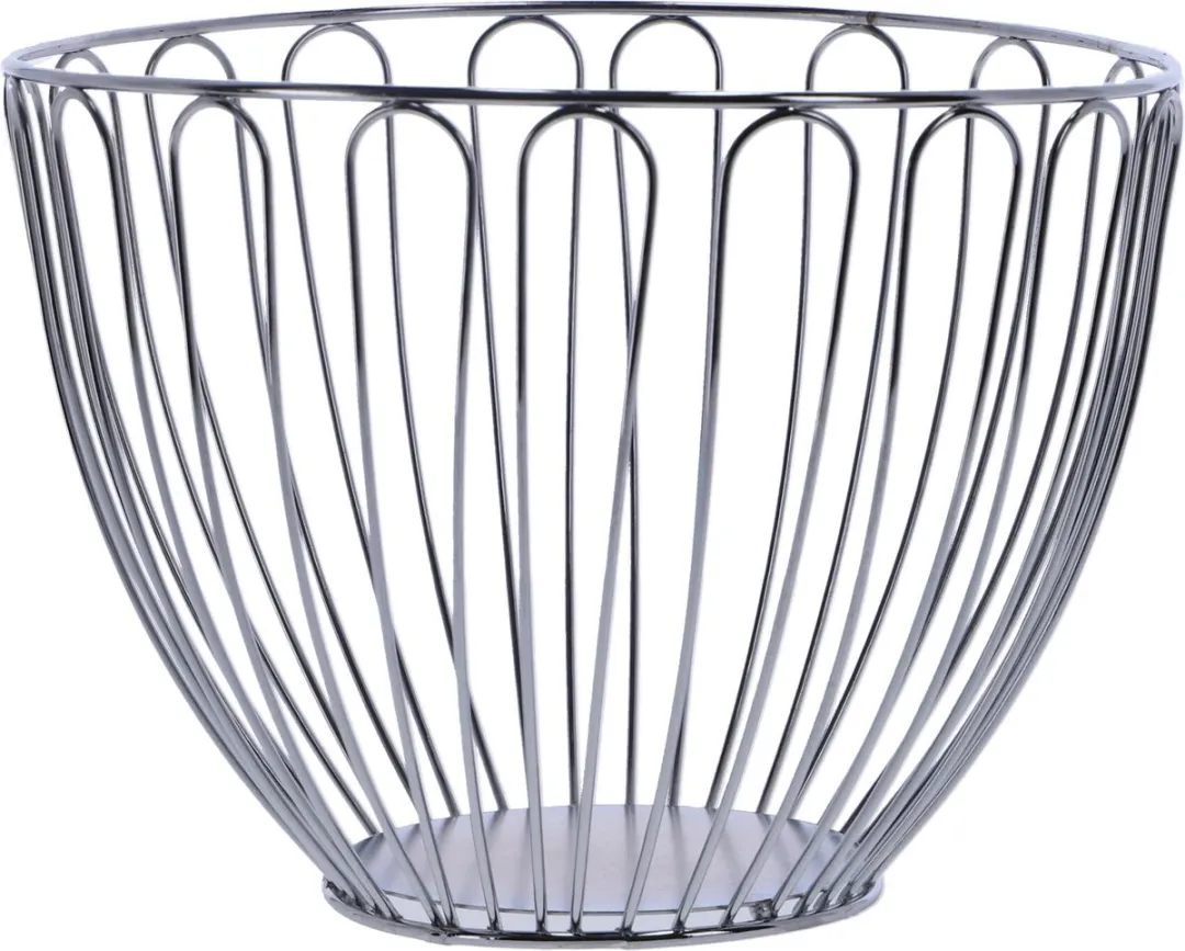 Excellent Houseware Metalen Fruitschaal 24cm