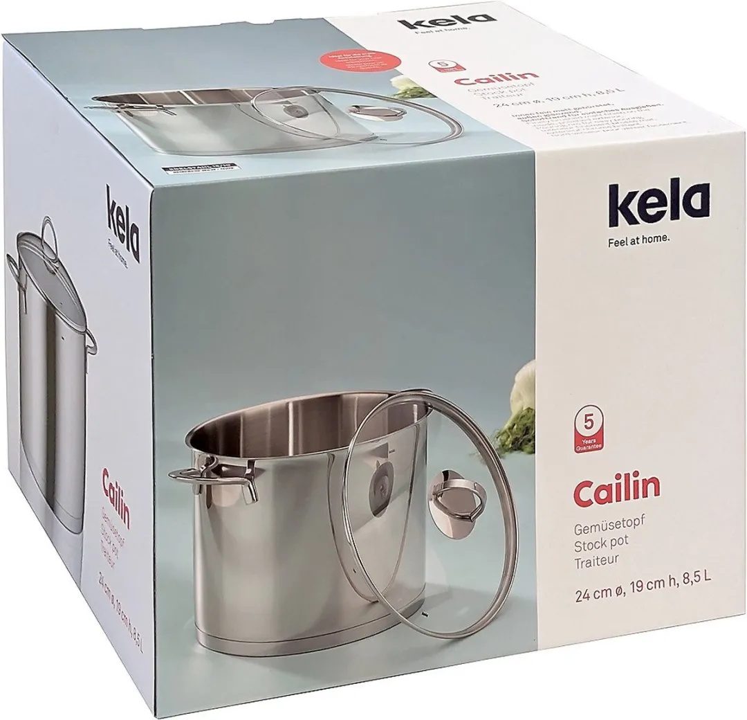 Kela Cailin Soeppan 24cm - 9L - RVS - afbeelding 6 van 6